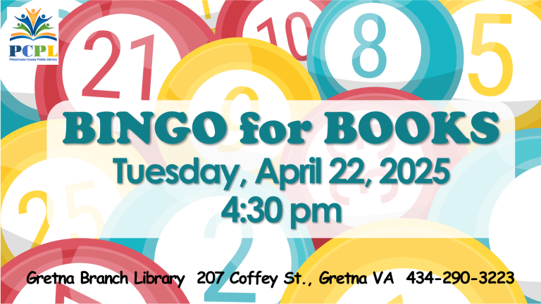 Bingo for Books April 22