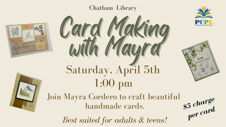 Card Making with Mayra