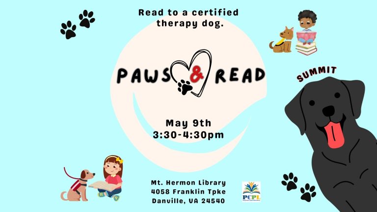 Paws and Read May 25