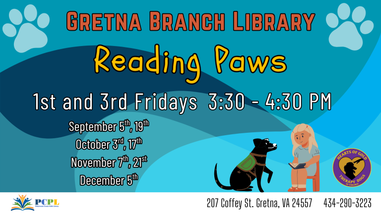 Reading Paws Fall 2025