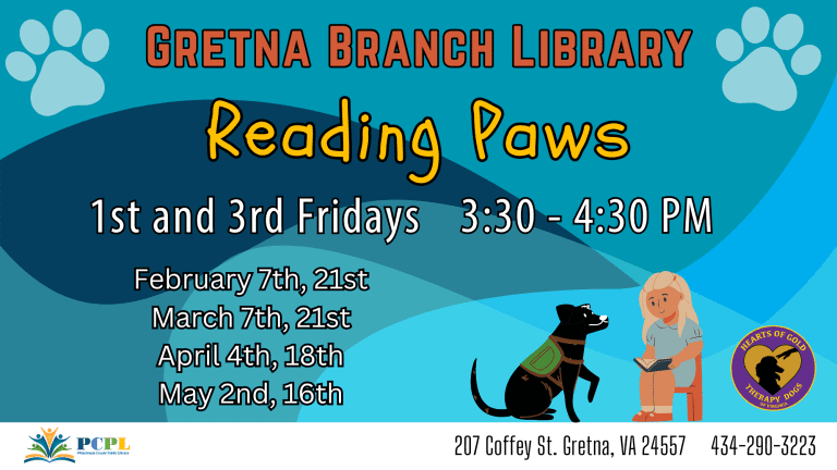 Reading Paws Spring 2025