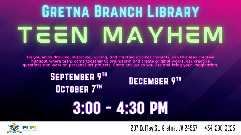 Teen Mayhem Fall 2025