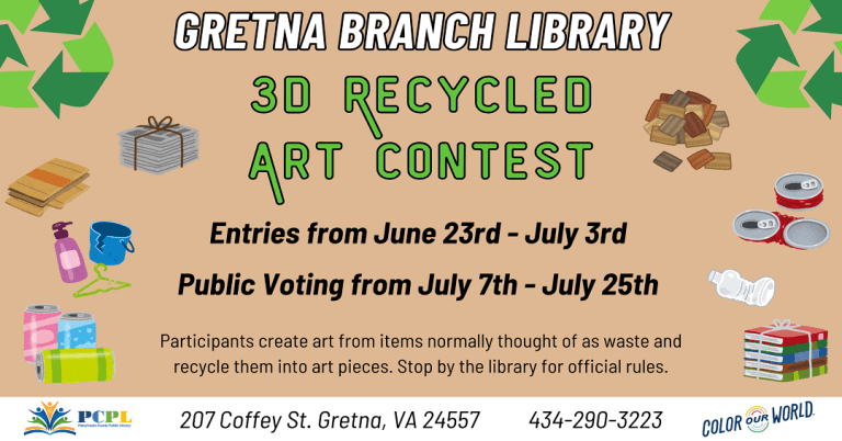 3D REcyced Art Contest