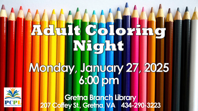 Adult Coloring – January