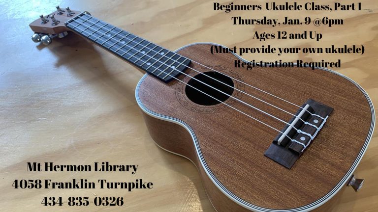 Beginners Ukulele Class, Part 1