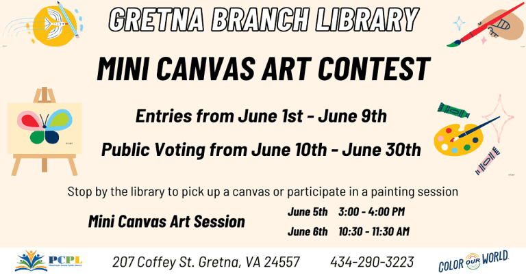 Mini Canvas Art Contest