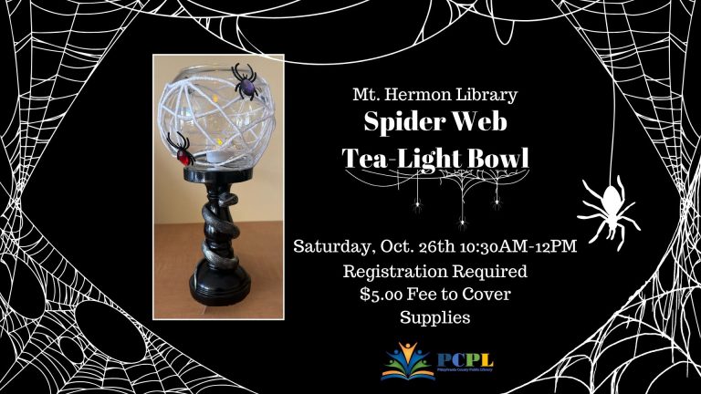 Spider Web Tealight Bowl