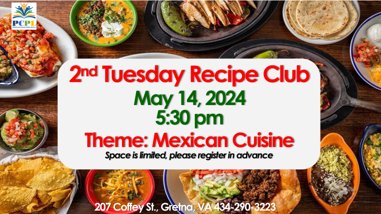 Recipe Club – May – Mexican