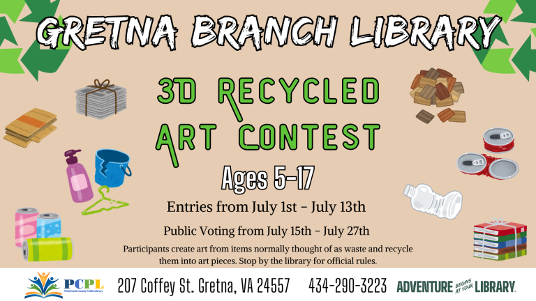 3d Recycled Art Contest