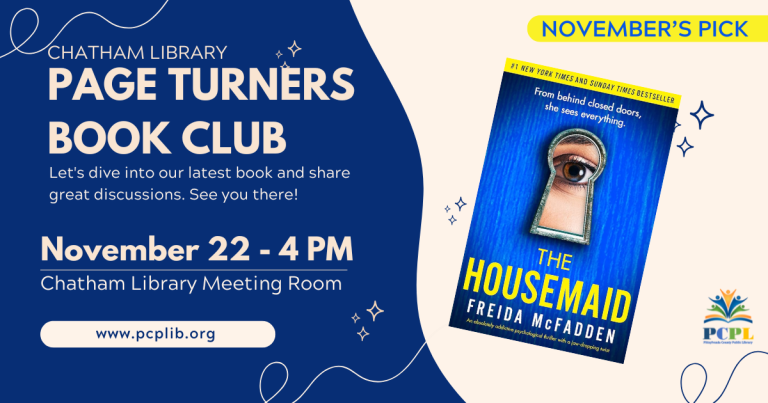 November Chatham Book Club