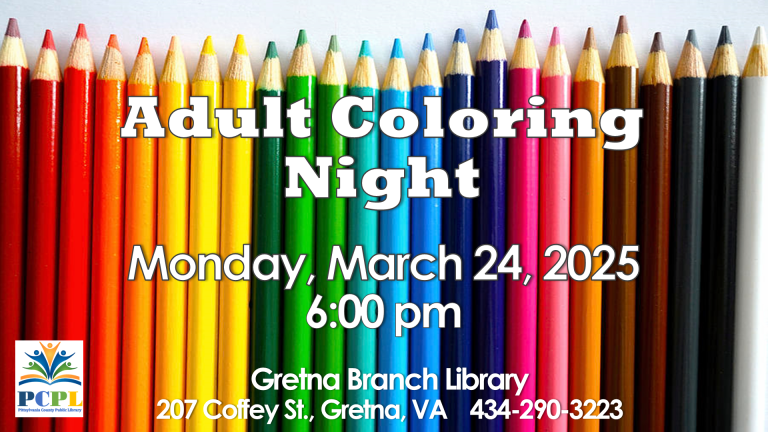 Adult Coloring March 2025