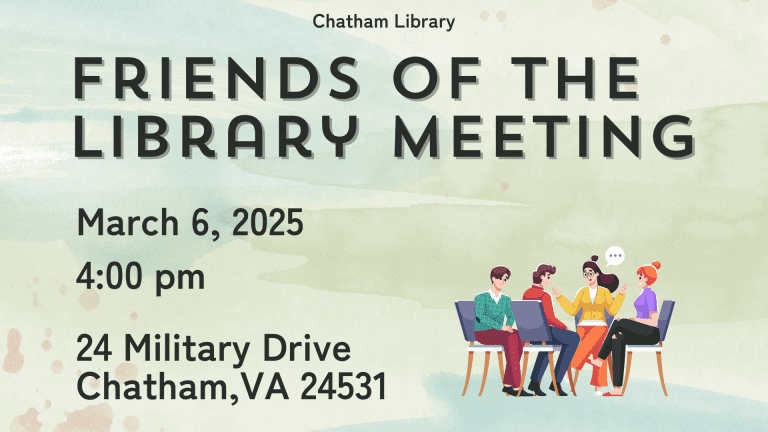 March 2025 Friends of the Library Meeting