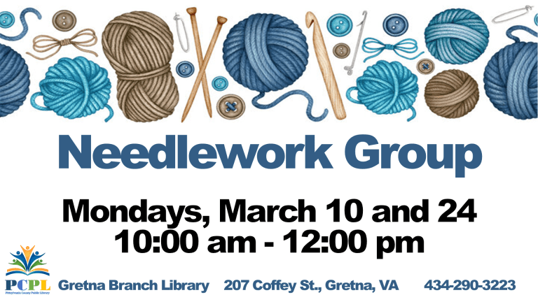 Needlework Group – March 2025