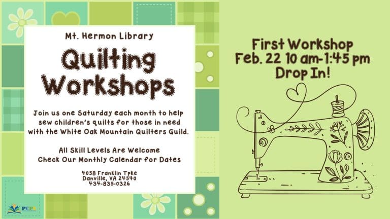 Quilting Workshops Slide