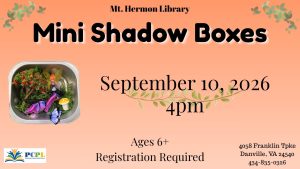 Mt H Shadow Boxes