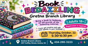 Gretna Book Bedazzle