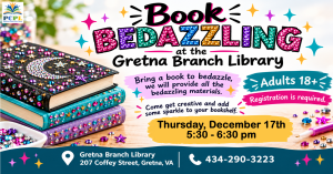 Book Bedazzle Dec 17 Gretna