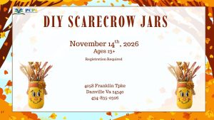 diy scarecrow jars