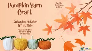 pumpkin yarn craft